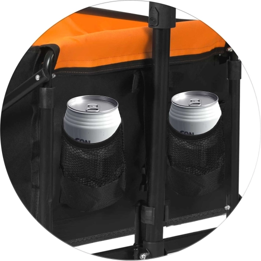 Praktiske lommer og kopholdere