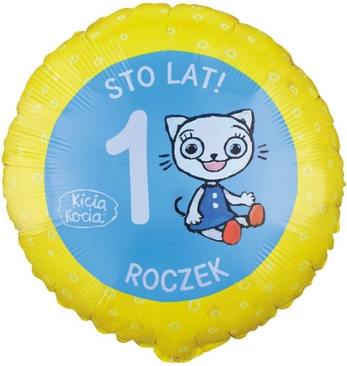 Folieballon Kicia Kocia tal 1 (46 cm)
