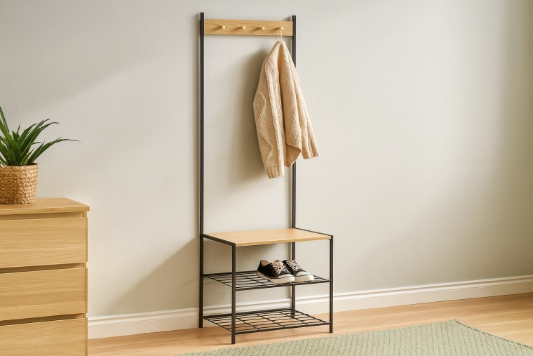 Pladsbesparende og rent loft-design