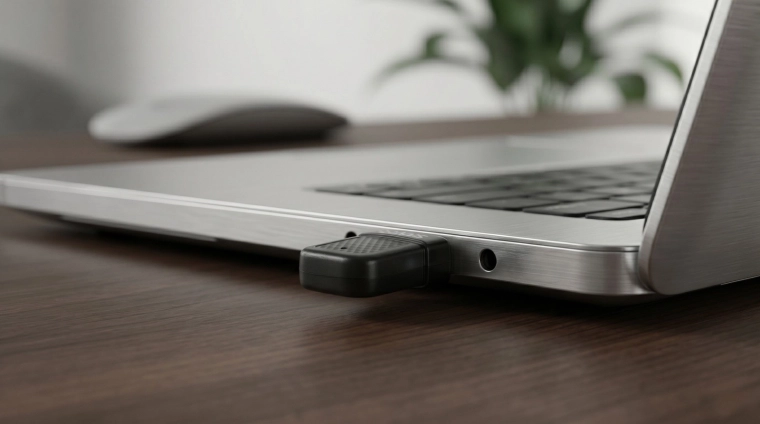 Kompakt USB 2.0-dongle – bare tilslut