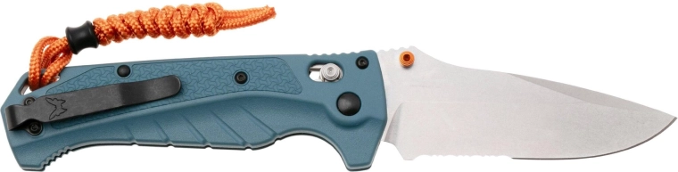 Benchmade Adira 18060S foldekniv med delvist tandet drop point-klinge