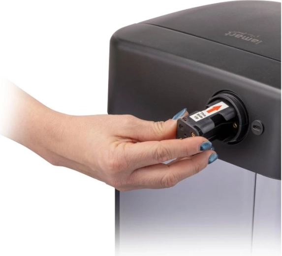 Strømforsyning med batterier eller via USB