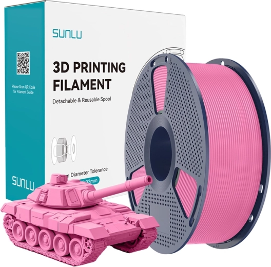 Sunlu PLA+ high-speed filament pink