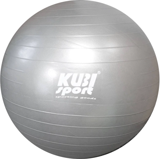 Kubisport gymnastikbold sølv 65 cm - 1 stk.