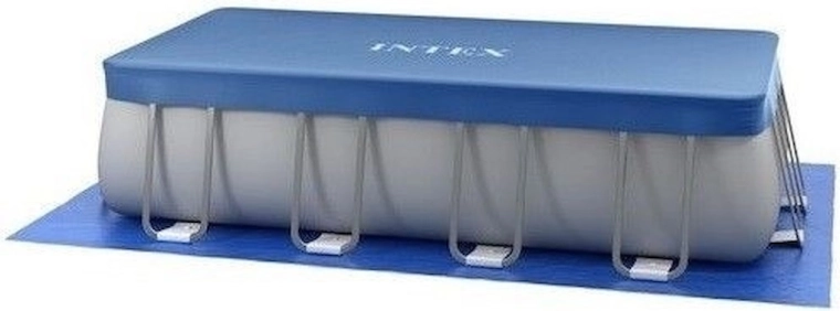Overdækningsdug til Florida Premium-, Tahiti- og Intex Frame Set-bassiner 2 × 4 m
