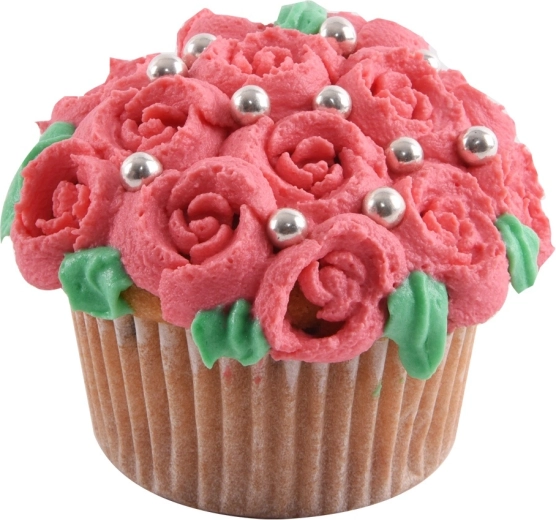 Til smukt dekorerede cupcakes
