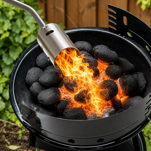 Praktisk også til hurtig optænding af grillen