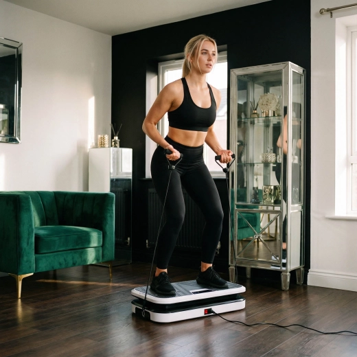 Helkropstræning med bånd og håndtag til armbøjninger