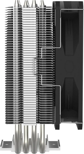 Fire nikkelbelagte heatpipes med Direct Contact