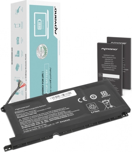 Movano PG03XL-batteri til HP 15-dh, 15-ec, 15-dk og 16-a bærbare (4150 mAh / 47 Wh)