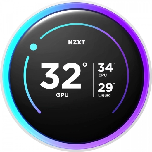 2,72" IPS LCD-skærm og RGB-ring