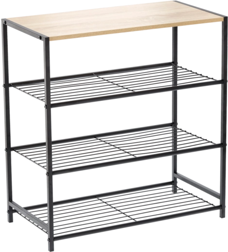 Stabil metalkonstruktion med moderne kontrast