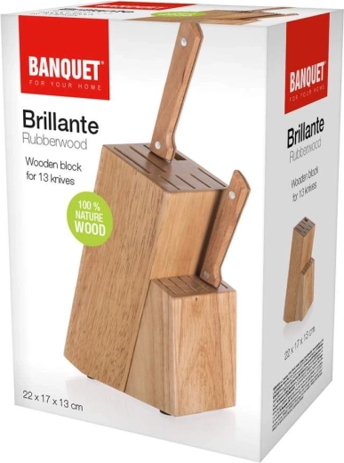 Overskuelig og sikker opbevaring af op til 13 knive