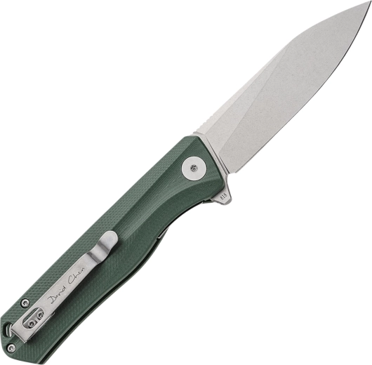 Slidstærkt D2-stål med stonewash-finish