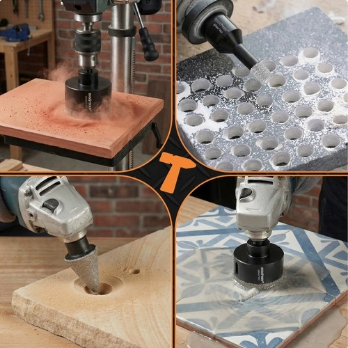 Bredt diameterområde og konisk fræser 2–50 mm