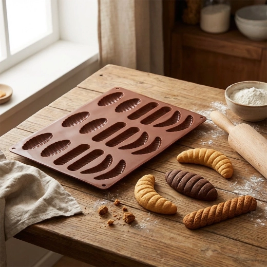 Fleksibel non-stick silikone