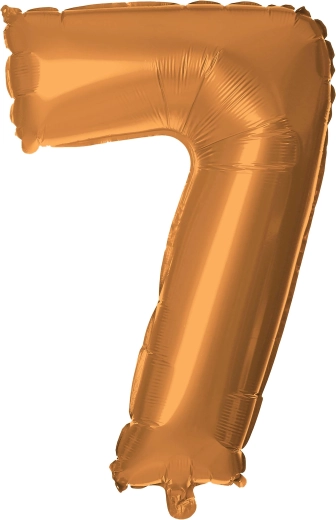 Folieballon TORO tal 7, 30 cm, bronze