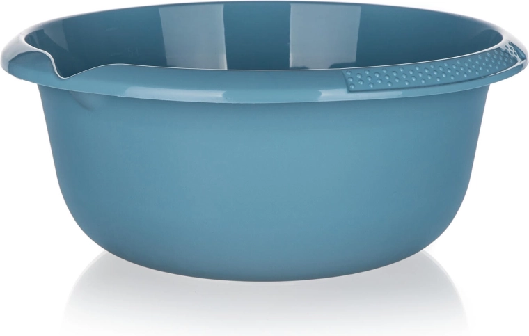 Rund skål med hældetud Nordic Blue 32 cm, 6 l