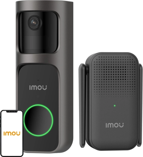 Imou doorbell 2S kit trådløs video-dørklokke 2K