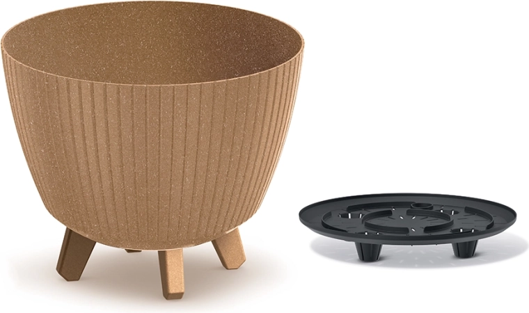 Plantekrukke Lamia Eco Wood 28,8 cm naturo
