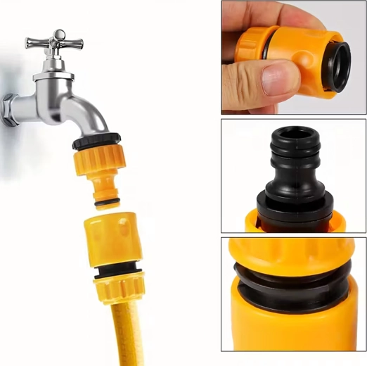 Universel kompatibilitet 1/2" og 3/4"