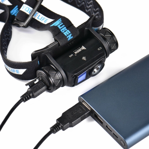 micro‑USB-opladning og lang driftstid