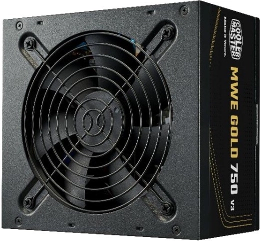 Gul strømforsyning MWE 750 V3 ATX 3.1