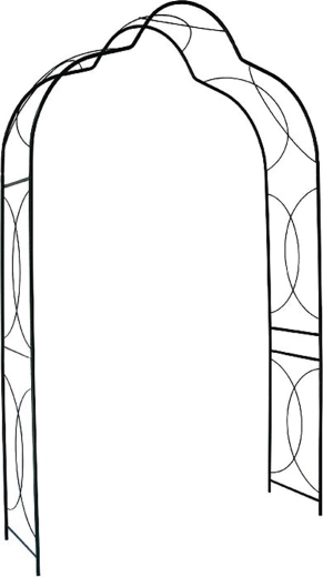 Metalstøtte til klatreplanter 245 × 150 × 45 cm