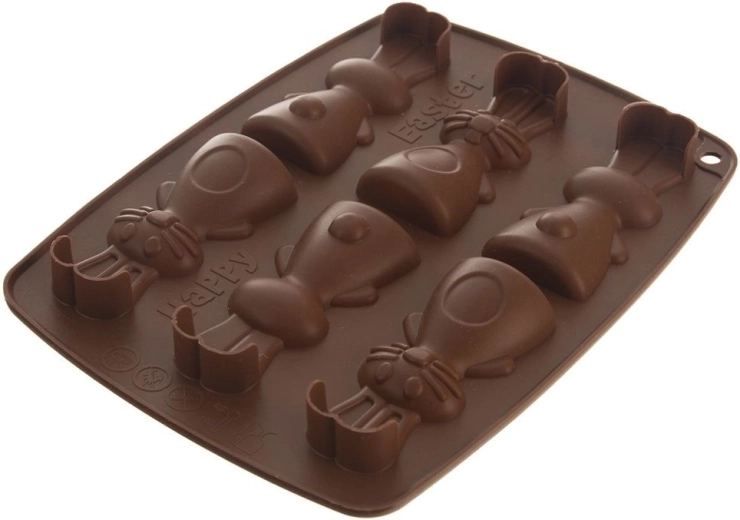 6 detaljerede kaninforme på én gang