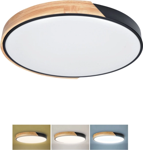 Solight LED loft- og væglampe Polia 25 W 1350 lm 30 cm 3CCT