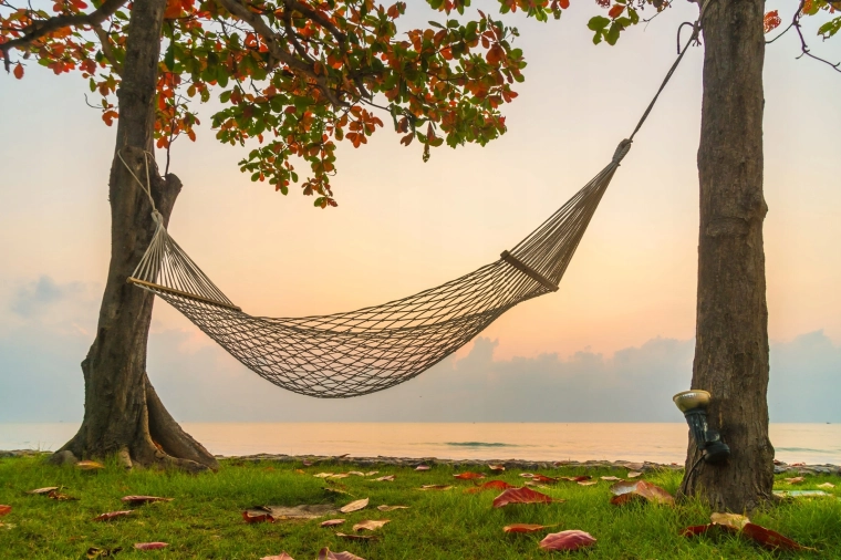Klar til have, terrasse og strand