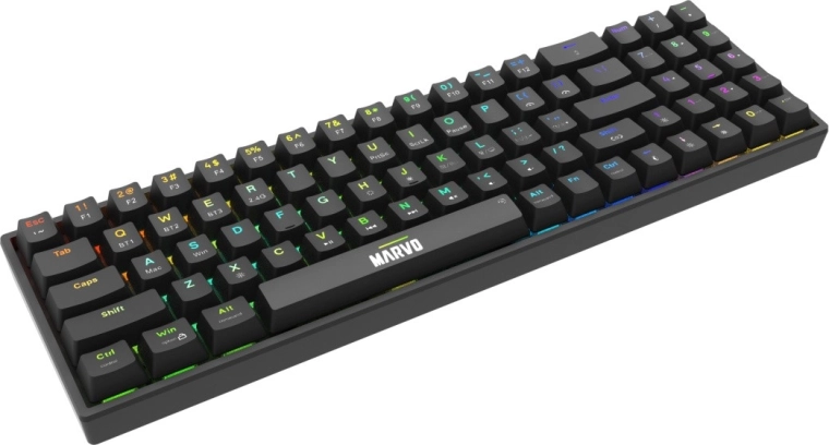 RGB-belysning og hot-swap-kontakter