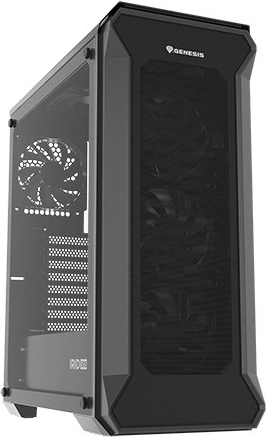Skab Genesis Irid 505F med vindue USB 3.0