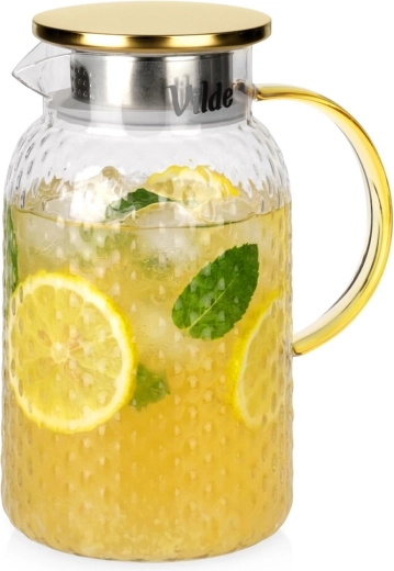 Glaskande med låg 1,5 l Vilde
