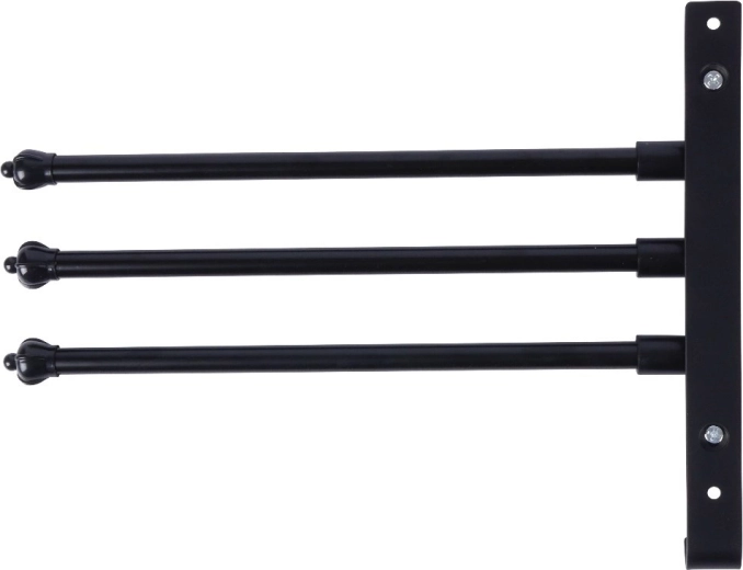 Robust aluminiums-konstruktion i mat sort