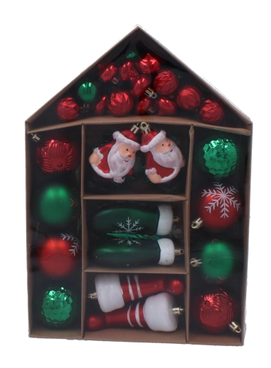 Praktisk opbevaring i gennemsigtig boks med håndtag