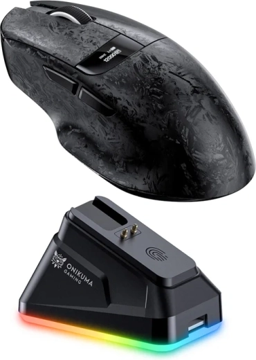 Trådløs gamingmus ONIKUMA DM08 sort