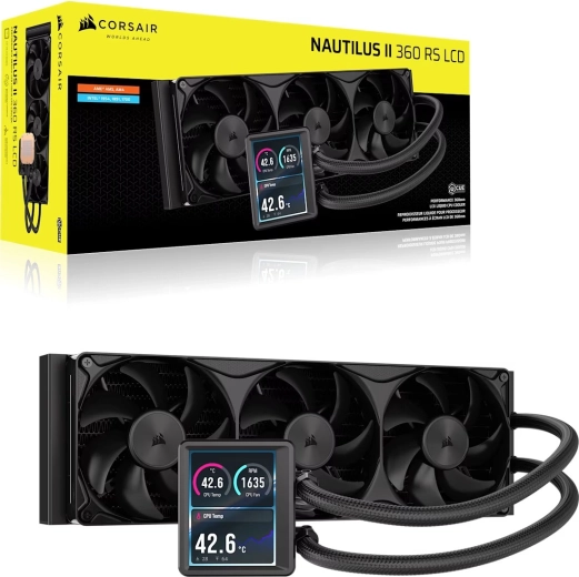 Vandkøling til processor NAUTILUS II 360 RS LCD 360 mm