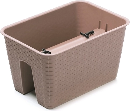 Ratolla rækværks-urtepotte 40 cm mokka
