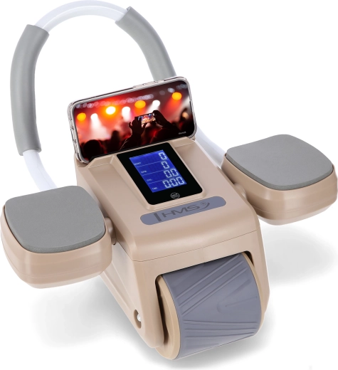 Smart LCD‑display og telefonholder