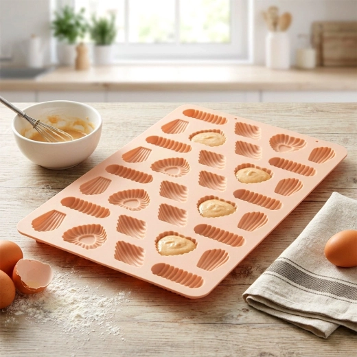 Non-stick og fleksibel silikone