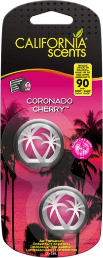 Duftdiffuser til bil CALIFORNIA SCENTS Coronado Cherry
