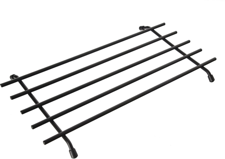 Metalunderlag til gryde Radka 35 × 20 cm, sort