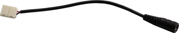Solight strømstik med hunstik 5,5 × 2,1 mm til LED-strip 10 mm - 1 stk.