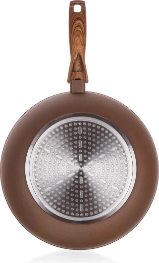 Induktionsbund for jævn varmefordeling