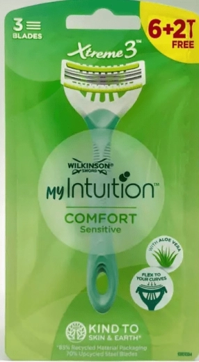 Engangsskraber WILKINSON Xtreme3 My Intuition Comfort Sensitive 6+2
