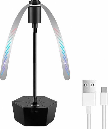 Bærbar USB-ventilator mod fluer og myg
