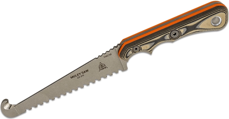 TOPS Knives Muley Skinner og Muley Saw combo med læderskede