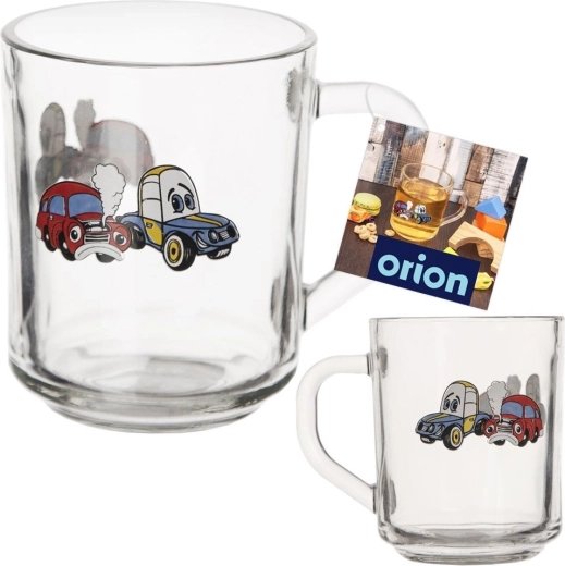 Gennemsigtigt glas gør det nemt at kontrollere drikken