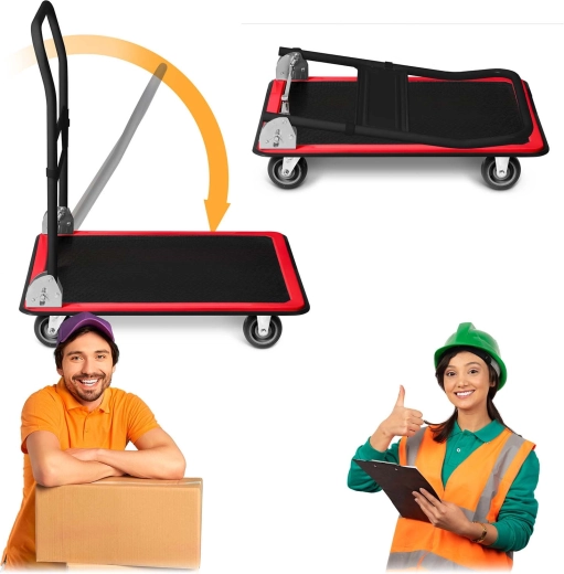 Sammenklappeligt håndtag og nem manøvrering